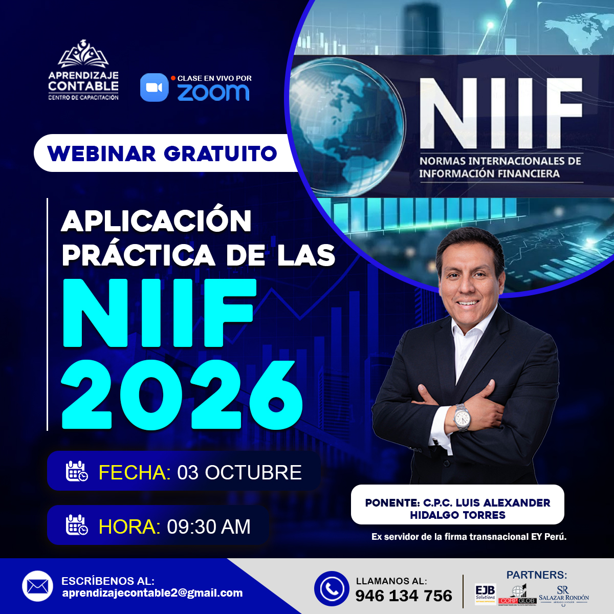 Webinar APLICACIÓN PRÁCTICA DE LAS NIIF 2026